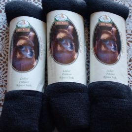 Ladies’ Outdoor Alpaca Socks 3 Pair Gift Set