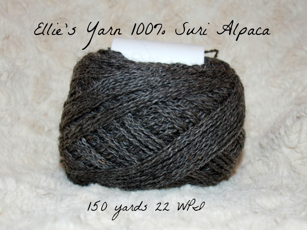 Ellie's Silver Gray 100% Suri Alpaca Yarn – Wisteria Suri Ranch