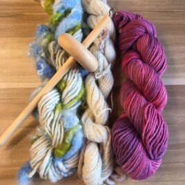 Handspun Suri Alpaca Yarn Gift Set