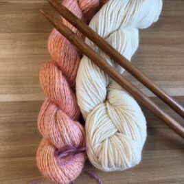 Alpaca Yarn Starter Gift Set, Peach Dream Yarn