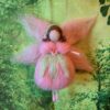 felted fairy pink